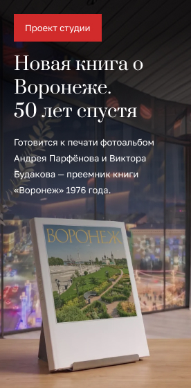 Новая книга о Воронеже